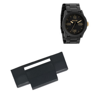 2 NIXON PRIVATE EXTRA LINK SS BLACK