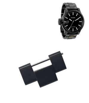 2 NIXON CHRONICLE EXTRA LINK SS ALL BLACK