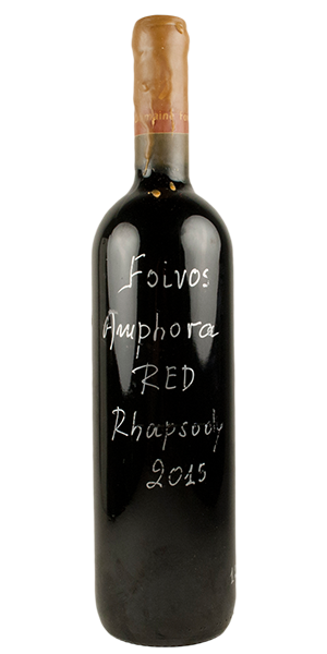 Ραψωδία 2015 - ερυθρός ξηρός οίνος Αμφορέα - Οινοποιείο Φοίβος