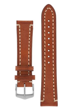 Λουρί Hirsch Liberty 1090-0270 Light Brown Leather Strap