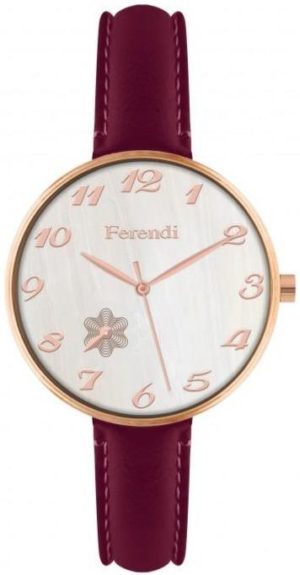 Ferendi 8945-59 Lasting Beauty Red Leather Strap