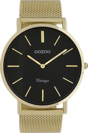 OOZOO C9912 44mm Vintage Vintage Gold Metal Bracelet
