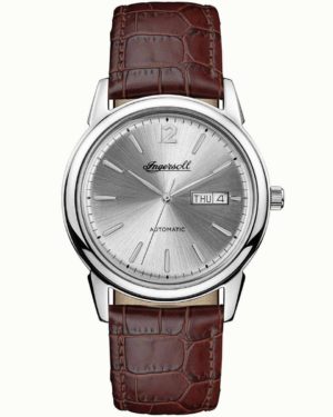 Ingersoll I00501 New Haven Automatic Brown Leather Strap