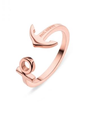 PAUL HEWITT PH-FR-ARI-R-58 Ancuff Δαχτυλίδι Από Ροζ Επιχρυσωμένο Ατσάλι