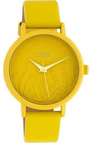 OOZOO C10602 36MM Timepieces Yellow Leather Strap