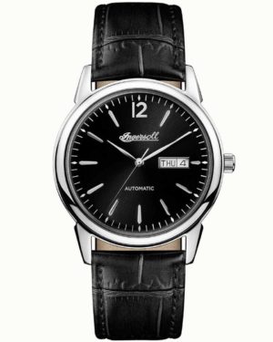 Ingersoll I00502 New Haven Automatic Black Leather Strap