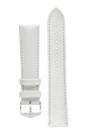 Λουρί Hirsch Kansas 0150-2100 White Leather Strap