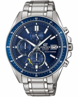 Casio EFS-S510D-2AVUEF Edifice Solar Chronograph Stainless Steel Watch