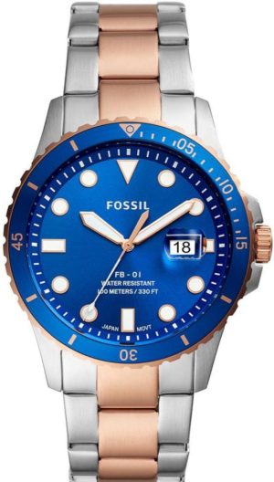 FOSSIL FS5654 FB-01 Two Tone Stainless Steel Bracelet