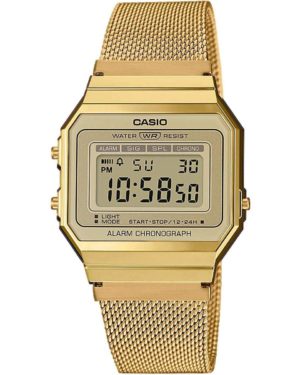 CASIO A-700WEMG-9AEF Vintage Gold Stainless Steel Watch