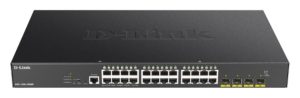 D-LINK Switch DGS-1250-28XMP 24 Gbit Port 4x10G SFP+ POE