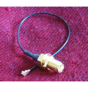 Pigtail cable, I-PEX to SMA male reverse connector