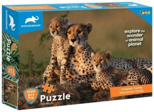 Animal Planet Puzzle 1000τεμ 73χ48εκ Οικογένεια Τσίτα 570697