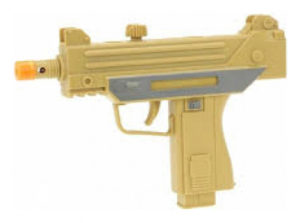 Toi Toys ARMY Pistol Militer + Light And Sound 13x23cm TT32152Z