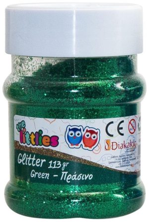 The Littlies Glitter Σκόνη Πράσινη 113gr 646713