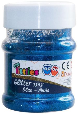 The Littlies Glitter Σκόνη Μπλε 113gr 646714