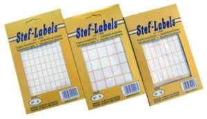 Stef Labels Ετικέτες Αυτοκόλλητες Νο4 12x19 40 φύλλων