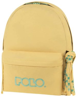 Polo Σακίδιο Original Με Μαντήλι Ανοιχτό Κίτρινο Χρώμα 9-01-135-7059