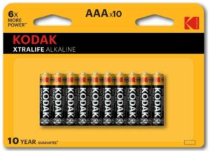 Kodak Xtralife Αλκαλικές Μπαταρίες AAA 1.5V 10τμχ