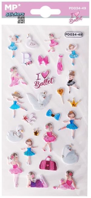 ΜP Stickers Ballet PD034-49