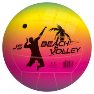 John Hellas Πλαστική Μπάλα Βόλεϊ 220mm Rainbow 50760