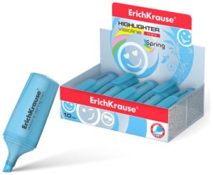 Erichkrause Υπογραμμιστής Visioline Mini Spring Μπλε EK48793