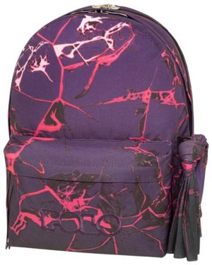 Polo Σακίδιο Original Με Μαντήλι Διπλή Θήκη Craft Purple/Fuchia/Pink Craft 9-01-261-8265