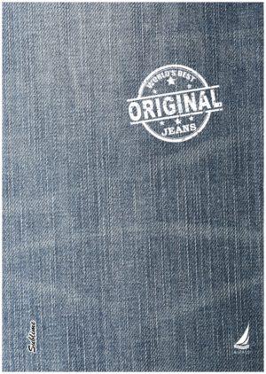 Αιγαίο Τετράδιο Σπιράλ Original Jeans 17x25 2 θέματα