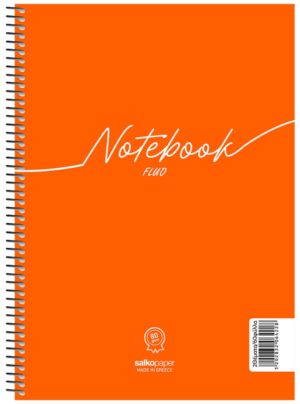 Salko Σπιράλ Notebook Fluo 17x25/60σελ. 1θ S6421