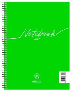 Salko Σπιράλ Notebook Fluo 21x29/240σελ. 4θ S6429