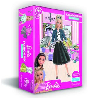 Χάρτινη Πόλη Επιτραπέζιο Παιχνίδι - Barbie Μαγνητικό Παιχνίδι Σαλόνι Μόδας