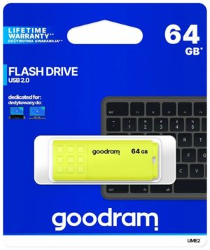 GoodRAM UME2 64GB USB 2.0 Stick Κίτρινο
