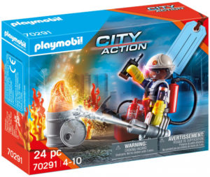 Playmobil 70291 Gift Set Πυροσβέστης με αντλία νερού