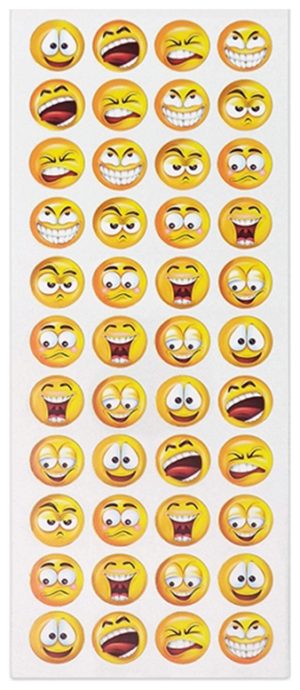 OEM Αυτοκόλλητα Stickers Smiles 31x11cm 145201000
