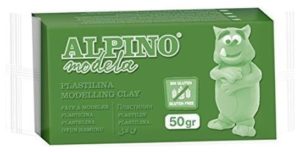 Alpino Πλαστελίνη 50gr Πράσινο 581918