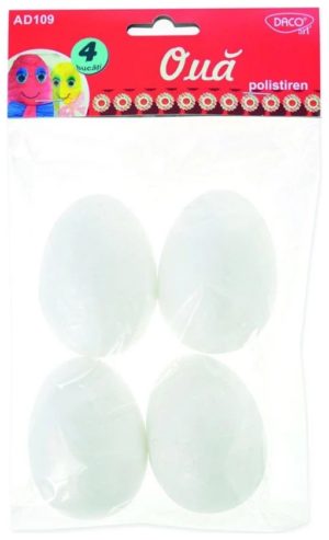 Daco Αυγά Χειροτεχνίας 4Τεμ 6.5cm AD109