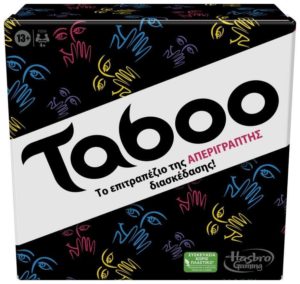 Hasbro Επιτραπέζιο Παιχνίδι Classic Taboo για 4+ Παίκτες 13+ Ετών