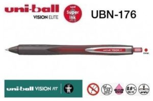 Uniball Στυλό Vision Rt 0.6mm Red UBN-176