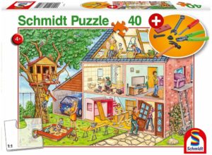 Schmidt Παιδικό Puzzle Μηχανικός 40pcs για 4+ Ετών S56375