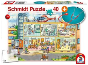 Schmidt Παιδικό Puzzle Παιδίατρος 40pcs για 4+ Ετών S56374
