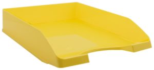 Metron Δίσκος Γραφείου Πλαστικός Παστέλ Σειρά 800 Κίτρινο 745.088748
