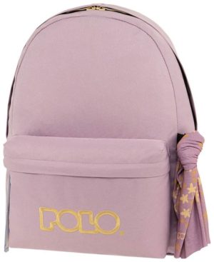 Polo Σακίδιο Original Με Μαντήλι Λιλά Χρώμα 9-01-135-4570