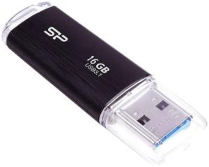 Silicon Power Blaze B02 16GB USB 3.1 Stick Μαύρο