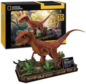 CubicFun Puzzle Velociraptor 3D 63 Κομμάτια DS1053H