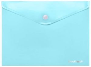 Coolpack Φάκελος Με Κουμπί Πλαστικός Α4 Pastel Blue 81223CP