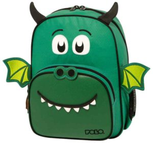 Polo Σχολική Τσάντα Πλάτης Νηπιαγωγείου σε Πράσινο χρώμα 9-01-040-8228