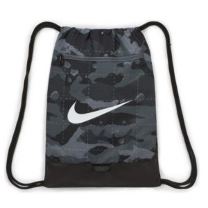 Nike Τσάντα BRASILIA TRAINING GYM SACK - BLACK/GREY DB1155-084