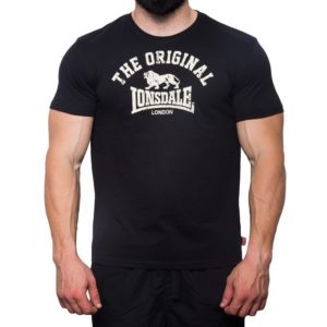 Lonsdale μπλουζάκι T-Shirt ORIGINAL BLACK 112048-1000