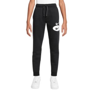 Nike Παντελόνι Φόρμας Sportswear Swoosh Μαύρο DM8100-010