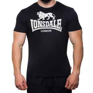 Lonsdale μπλουζάκι T-Shirt LOGO-BLACK 119083-1000